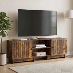 Meuble TV Chêne Fumé 150 x 31 x 50 cm Bois d’ingénierie 583054583054