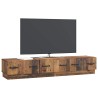 Meuble TV Bois ancien 147 x 34,5 x 27 cm Bois d'ingénierie 583056583056