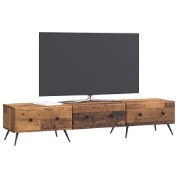 Meuble TV Bois ancien 147 x 34,5 x 30 cm Bois d'ingénierie 583058583058