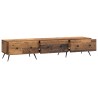 Meuble TV Bois ancien 147 x 34,5 x 30 cm Bois d'ingénierie 583058583058