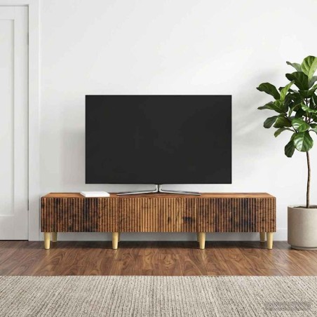 Meuble TV Bois ancien 147 x 34,5 x 30 cm Bois d'ingénierie 583059583059