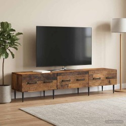 Meuble TV Bois ancien 147 x 34,5 x 30 cm Bois d'ingénierie 583060583060