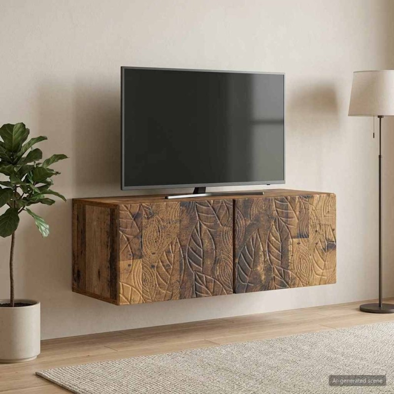 Meuble TV mural 78,5 x 41 x 30 cm Bois ancien Bois d'ingénierie 583066583066