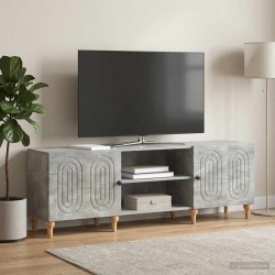 Meuble TV Gris béton 150 x 31 x 50 cm Bois d'ingénierie 583067583067