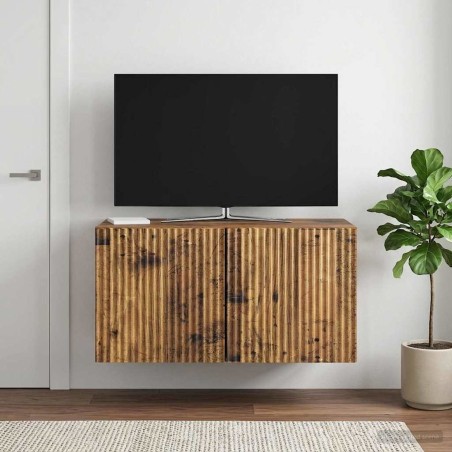 Meuble TV mural Bois ancien 59,5 x 31 x 30 cm Bois d'ingénierie 583070583070