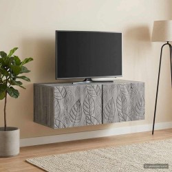Meuble TV mural 78,5 x 41 x 30 cm Sonoma gris Bois d'ingénierie 583075583075