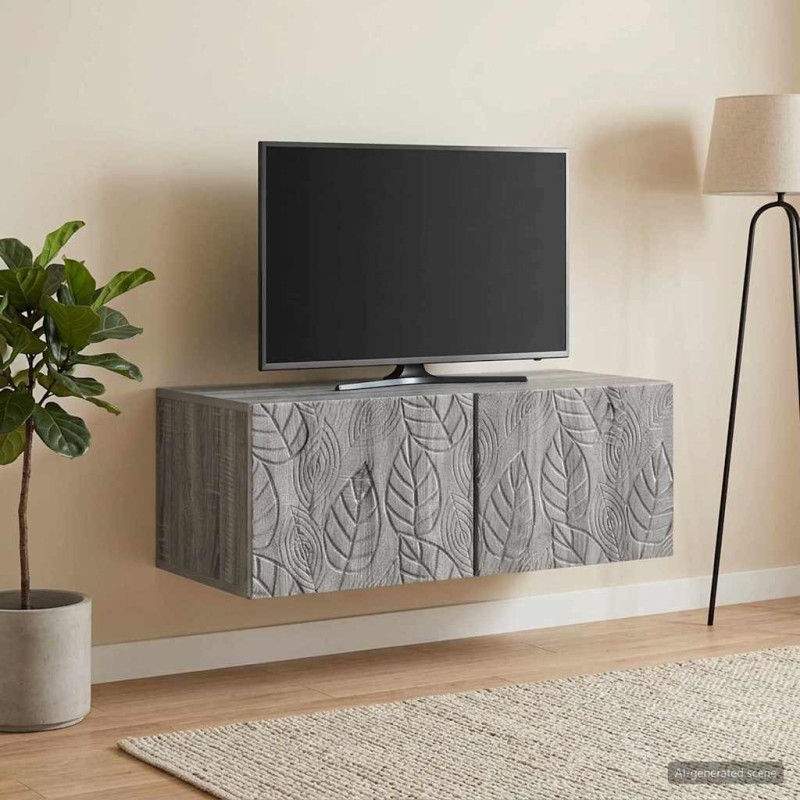 Meuble TV mural 78,5 x 41 x 30 cm Sonoma gris Bois d'ingénierie 583075583075