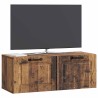 Meuble TV mural Bois ancien 78,5 x 31 x 30 cm Bois d'ingénierie 583078583078