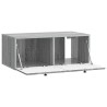 Meuble TV mural 78,5 x 41 x 30 cm Sonoma gris Bois d'ingénierie 583079583079