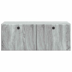 Meuble TV mural 78,5 x 41 x 30 cm Sonoma gris Bois d'ingénierie 583079583079