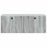 Meuble TV mural 78,5 x 41 x 30 cm Sonoma gris Bois d'ingénierie 583079583079