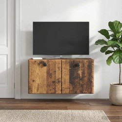 Meuble TV mural 59,5 x 31 x 30 cm Bois ancien Bois d'ingénierie 583080583080