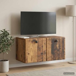 Meuble TV mural 59,5 x 31 x 30 cm Bois ancien Bois d'ingénierie 583080583080