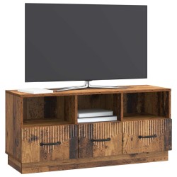 Meuble TV Bois ancien 102 x 34,5 x 47 cm Bois d'ingénierie 583081583081