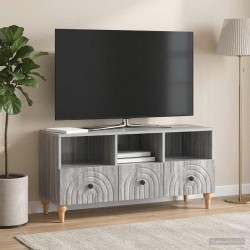 Meuble TV Gris Sonoma 102 x 34,5 x 50 cm Bois d’ingénierie 583082583082