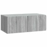 Meuble TV mural 78,5 x 41 x 30 cm Sonoma gris Bois d'ingénierie 583083583083