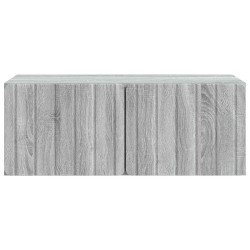 Meuble TV mural 78,5 x 41 x 30 cm Sonoma gris Bois d'ingénierie 583083583083
