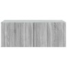 Meuble TV mural 78,5 x 41 x 30 cm Sonoma gris Bois d'ingénierie 583083583083