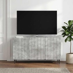 Meuble TV Gris béton 99 x 34,5 x 52 cm Bois d'ingénierie 583087583087