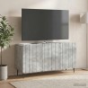 Meuble TV Gris béton 99 x 34,5 x 52 cm Bois d'ingénierie 583087583087
