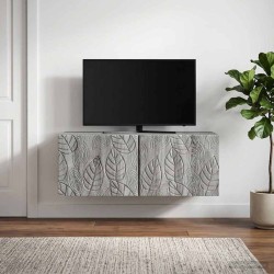 Meuble TV mural 59,5 x 31 cm Sonoma gris Bois d'ingénierie 583089583089