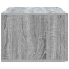 Meuble TV mural 59,5 x 31 cm Sonoma gris Bois d'ingénierie 583089583089