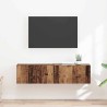 Meuble TV mural 2 pcs Bois Ancien 60 x 31 x 29,5 cm 583093583093