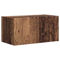 Meuble TV mural 2 pcs Bois Ancien 60 x 31 x 29,5 cm 583093583093