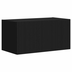Meuble TV mural 2 pcs Noir 60 x 31 x 29,5 cm Bois d'ingénierie 583094583094
