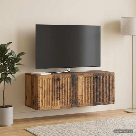 Meuble TV mural Bois ancien 78,5 x 31 x 30 cm Bois d'ingénierie 583096583096