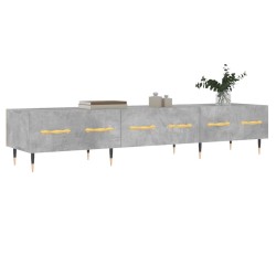 Meuble TV gris béton 150x36x30 cm bois d'ingénierie 583099583099