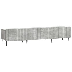 Meuble TV Gris béton 147 x 34,5 x 32 cm Bois d'ingénierie 583100583100