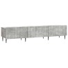 Meuble TV Gris béton 147 x 34,5 x 32 cm Bois d'ingénierie 583100583100