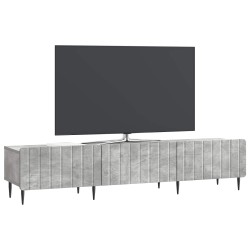 Meuble TV Gris béton 147 x 34,5 x 32 cm Bois d'ingénierie 583100583100