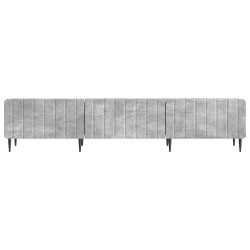 Meuble TV Gris béton 147 x 34,5 x 32 cm Bois d'ingénierie 583100583100