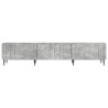 Meuble TV Gris béton 147 x 34,5 x 32 cm Bois d'ingénierie 583100583100