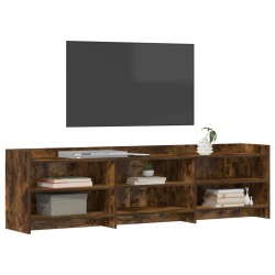 Meuble TV 168 x 33 x 47 cm Chêne fumé Bois d'ingénierie 583101583101