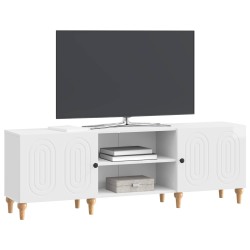 Meuble TV Blanc brillant 150 x 31 x 50 cm Bois d'ingénierie 583108583108