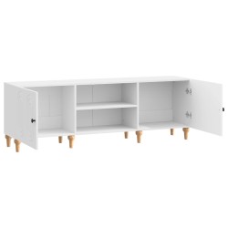 Meuble TV Blanc brillant 150 x 31 x 50 cm Bois d'ingénierie 583108583108