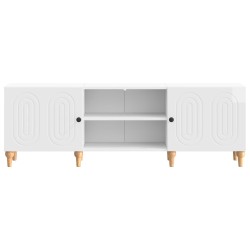 Meuble TV Blanc brillant 150 x 31 x 50 cm Bois d'ingénierie 583108583108