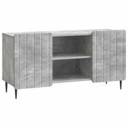 Meuble TV Gris béton 102 x 34,5 x 52 cm Bois d'ingénierie 583109583109