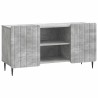 Meuble TV Gris béton 102 x 34,5 x 52 cm Bois d'ingénierie 583109583109