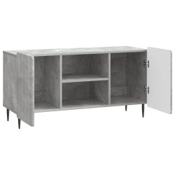 Meuble TV Gris béton 102 x 34,5 x 52 cm Bois d'ingénierie 583109583109