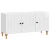 Meuble TV Blanc brillant 99 x 34,5 x 50 cm Bois d'ingénierie 583111583111