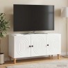 Meuble TV Blanc brillant 99 x 34,5 x 50 cm Bois d'ingénierie 583111583111