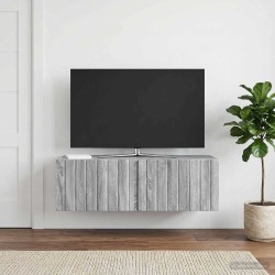 Meuble TV mural 98 x 41 x 30 cm Sonoma gris Bois d'ingénierie 583112583112