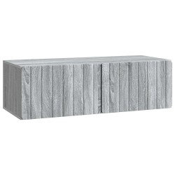 Meuble TV mural 98 x 41 x 30 cm Sonoma gris Bois d'ingénierie 583112583112