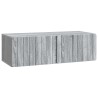 Meuble TV mural 98 x 41 x 30 cm Sonoma gris Bois d'ingénierie 583112583112
