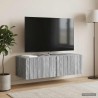 Meuble TV mural 98 x 41 x 30 cm Sonoma gris Bois d'ingénierie 583112583112