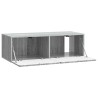Meuble TV mural 98 x 41 x 30 cm Sonoma gris Bois d'ingénierie 583112583112